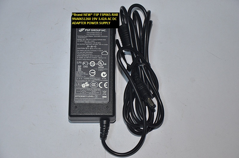 *Brand NEW*FSP FSP065-RAB 5.5*2.5 19V 3.42A 9NA0651260 AC DC ADAPTER POWER SUPPLY